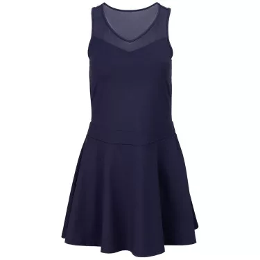 Lacoste Tennis Stretch Jurk Dames Blauw