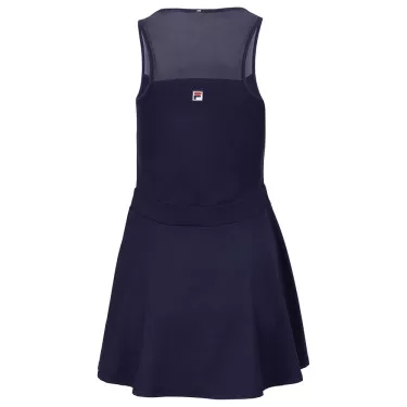 Lacoste Tennis Stretch Jurk Dames Blauw