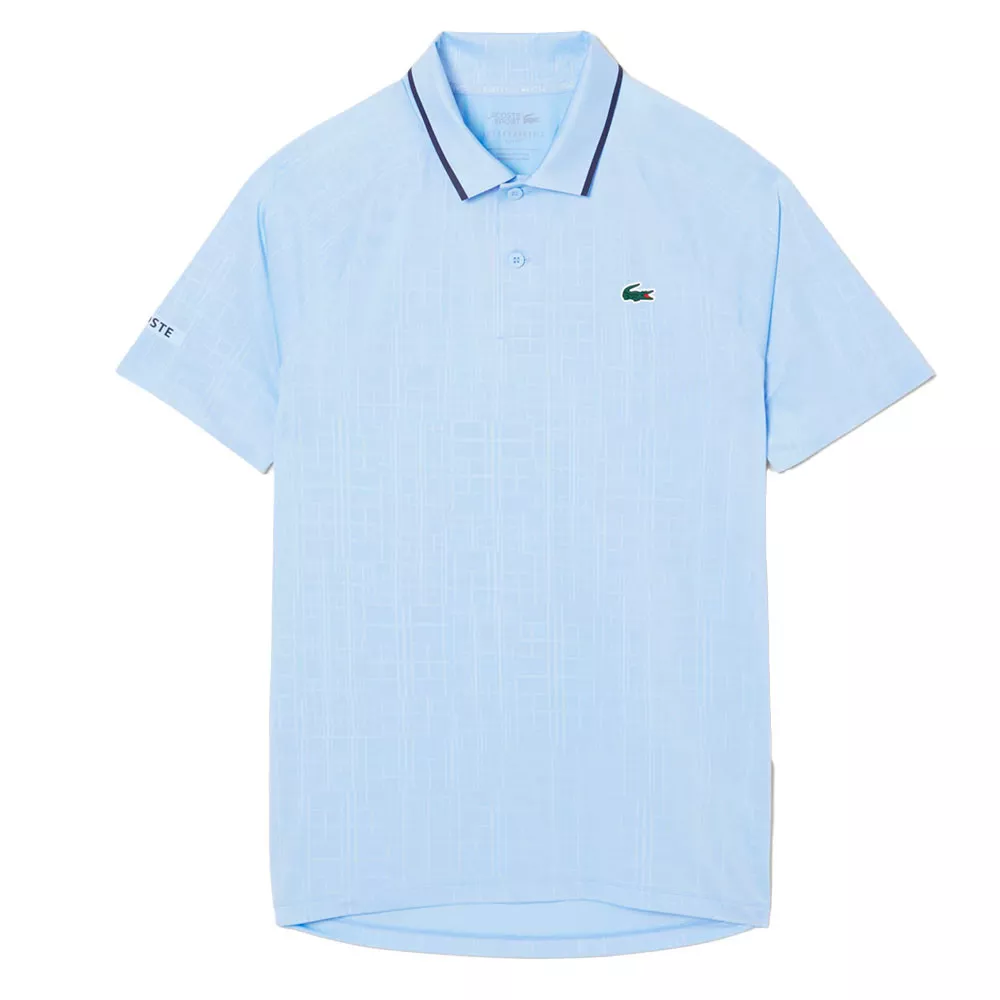 Polo Lacoste Tennis Novak Djokovic Zwart