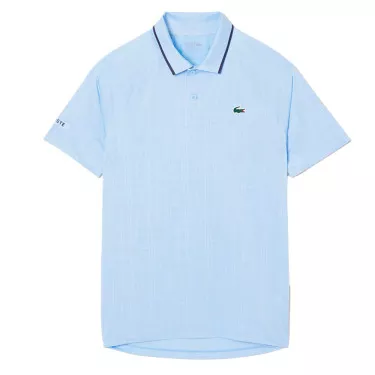 Polo Lacoste Tennis Novak Djokovic Zwart