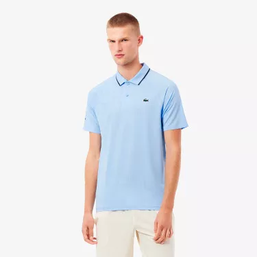 Polo Lacoste Tennis Novak Djokovic Zwart