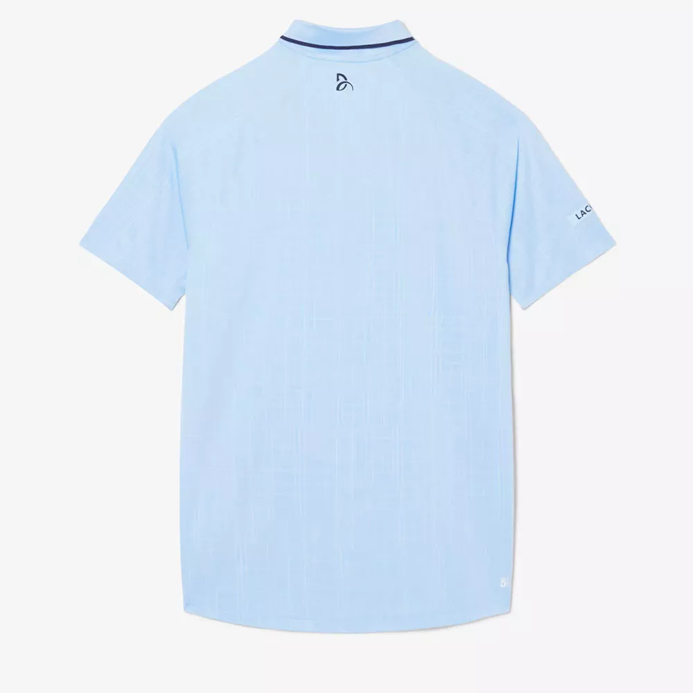 Polo Lacoste Tennis Novak Djokovic Zwart