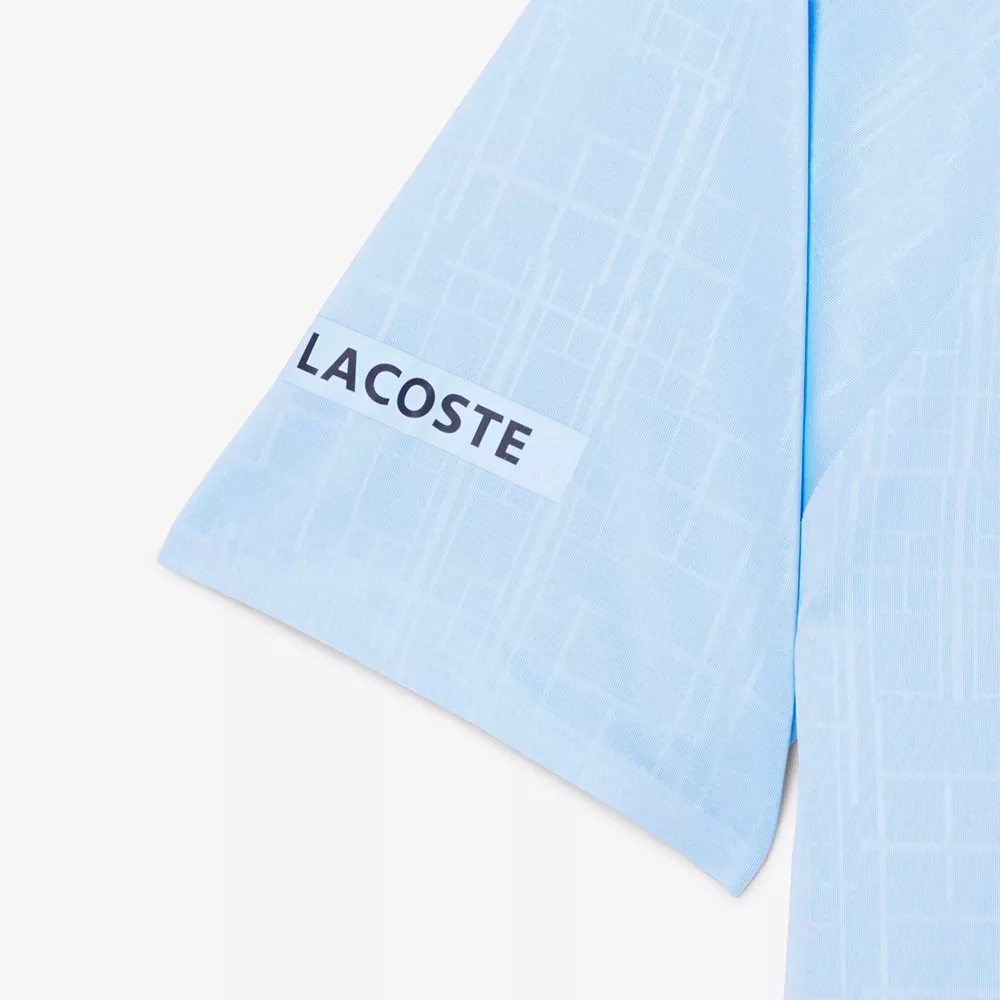Polo Lacoste Tennis Novak Djokovic Zwart