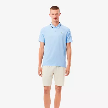 Polo Lacoste Tennis Novak Djokovic Zwart