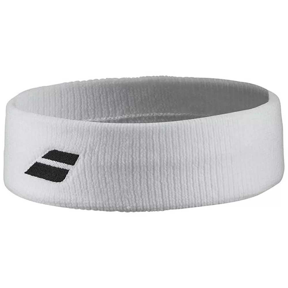 Babolat Logo Headband Wit