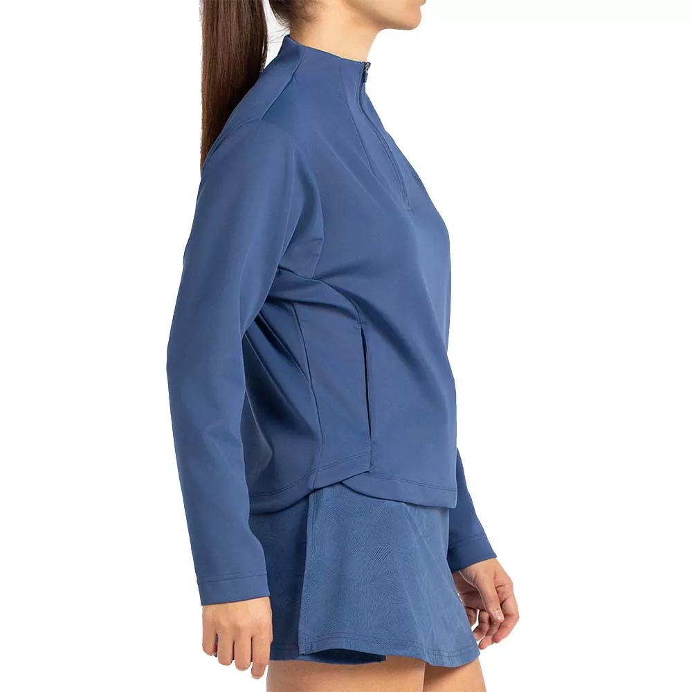 Bullpadel Leste Dames Zwart Sweatshirt