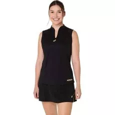 Asics Court Tanktop Zwart/Mint