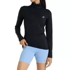T-shirt met lange mouwen Mouratoglou Girls Zwart