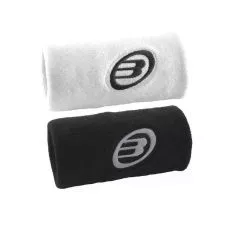 Wristbands Bullpadel Wit / Zwart x 2