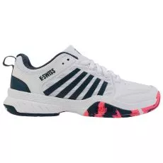 K-Swiss Hypercourt Express 2 Junior Schoenen Wit/Marineblauw
