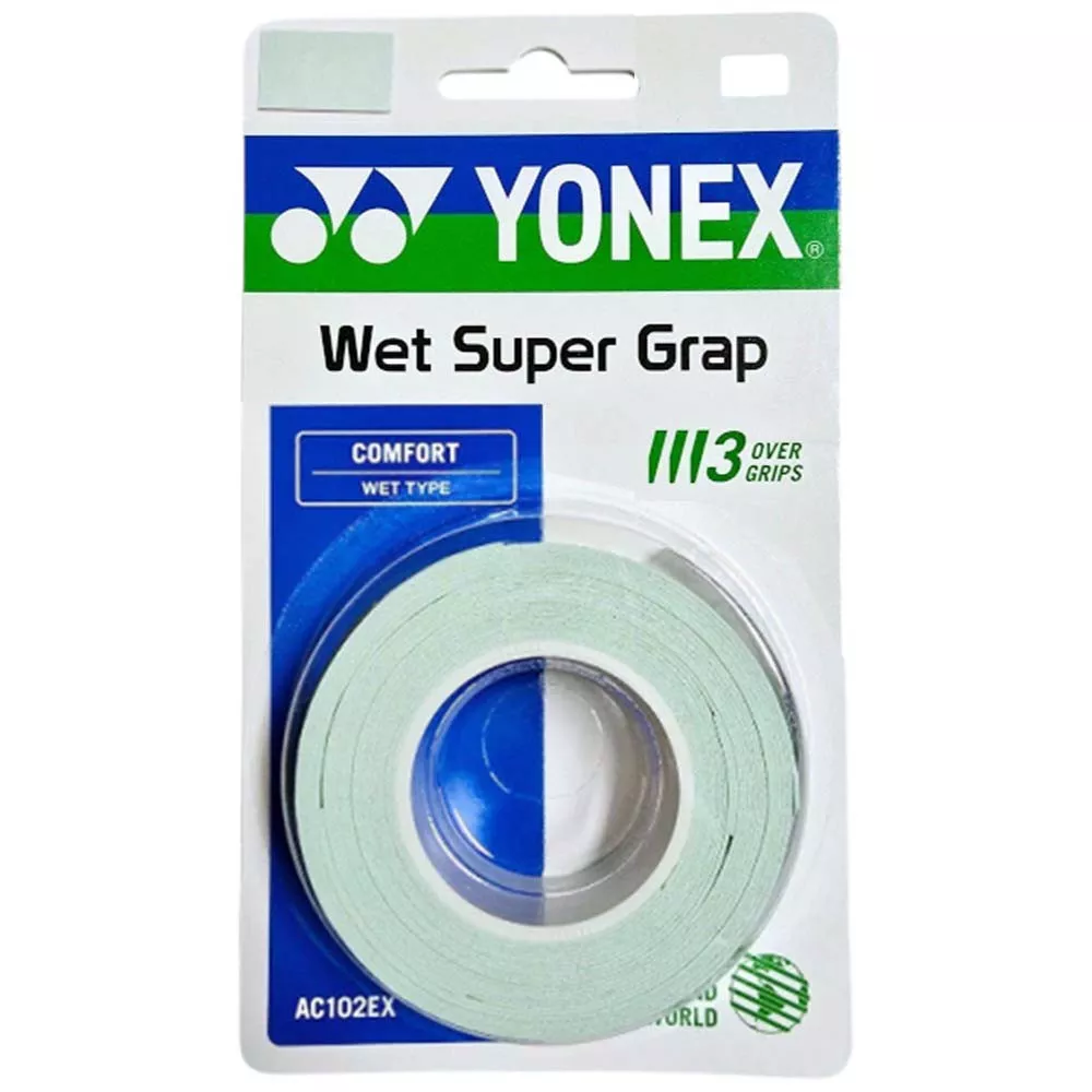 Yonex Wet Super Grap Lila x 3 overgrips