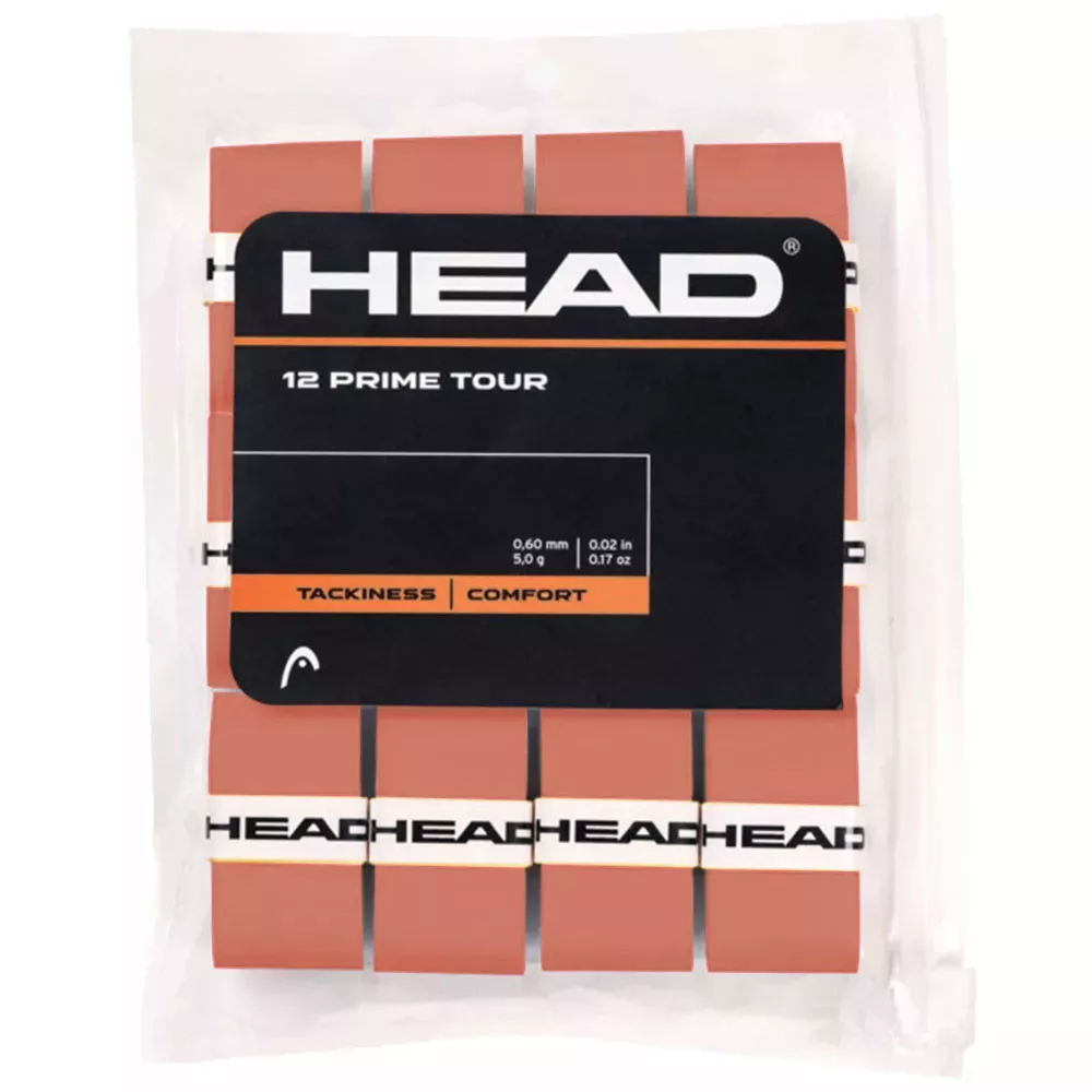 Head Overgrip Prime Tour x 12 Rood