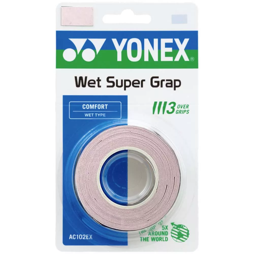 Yonex Super Grap Roze x 3 overgrips