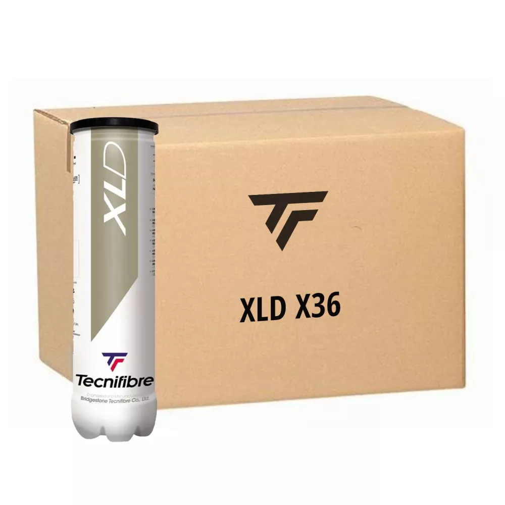 Tecnifibre XLD 4 Stuks Geel