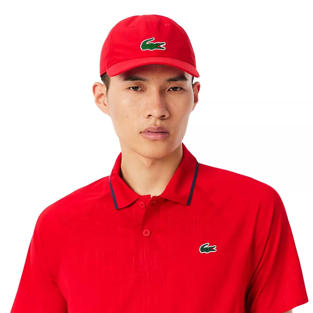Lacoste Sport Djokovic Zwarte Pet
