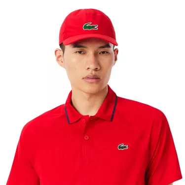 Lacoste Sport Djokovic Zwarte Pet