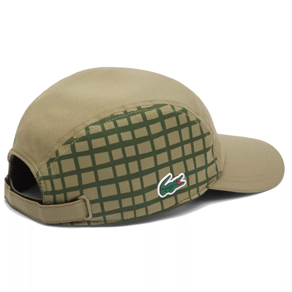 Lacoste Katoenen Twill Pet Marineblauw