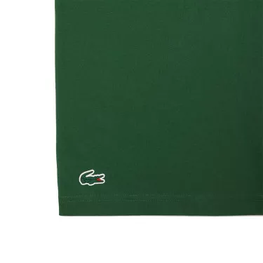 Pak T-Shirt + Lacoste Tennis Pet x Novak Djokovic Grijs Gem&ecirc;leerd / Wit