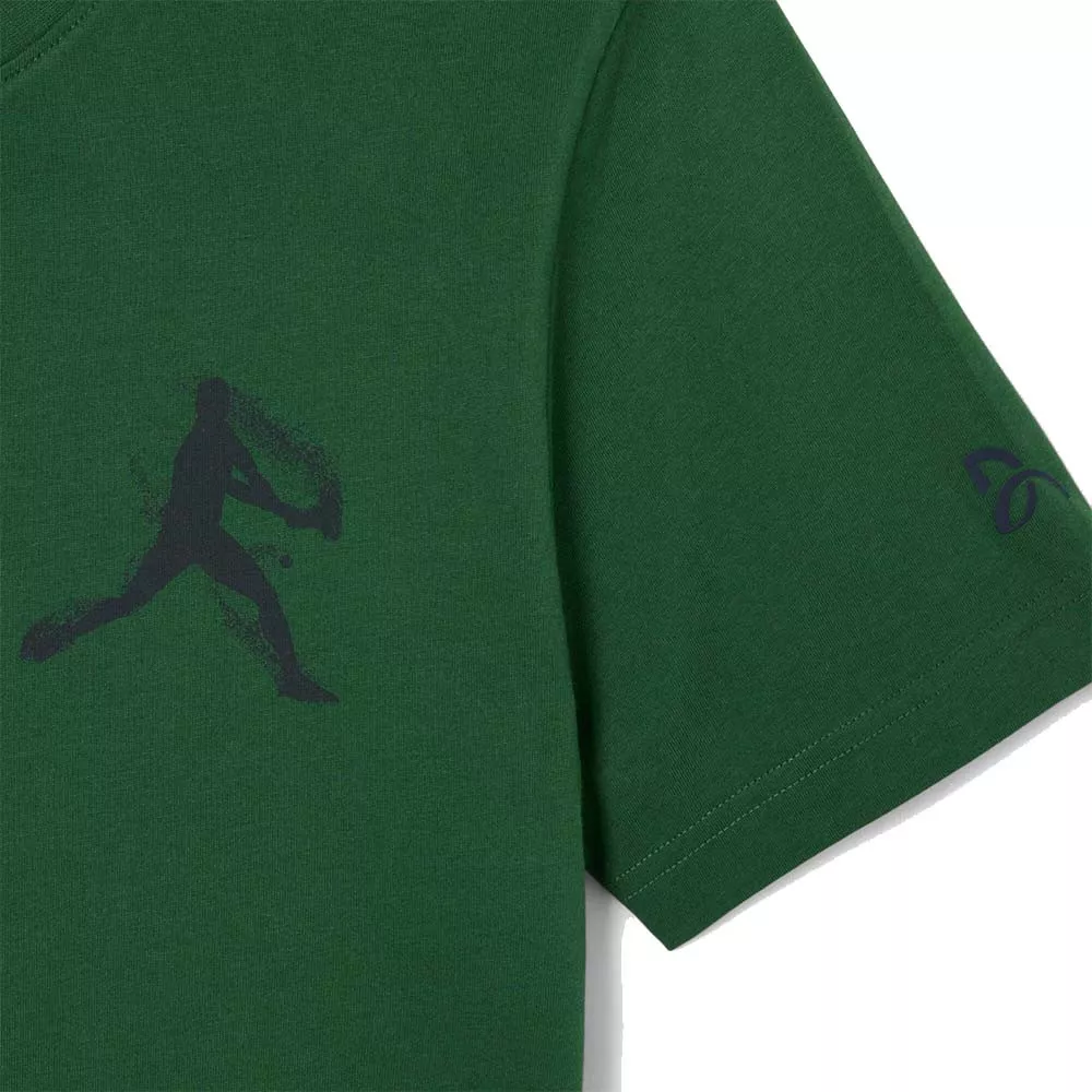 Pak T-Shirt + Lacoste Tennis Pet x Novak Djokovic Grijs Gem&ecirc;leerd / Wit