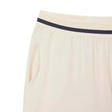 Korte Lacoste Tennis x Novak Djokovic Zwart