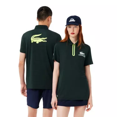 Lacoste Tennis Melbourne Daniil Medvedev groen polo