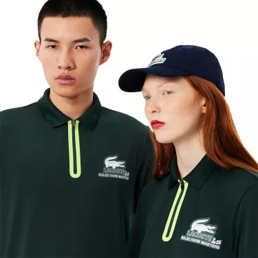 Lacoste Tennis Melbourne Daniil Medvedev groen polo