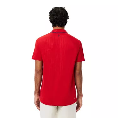 Polo Lacoste Tennis Novak Djokovic Rood
