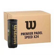 Doos 24 tubes van 3 Wilson Premier Padel Speed ballen