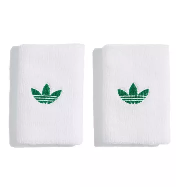 Wristbands Adidas Originals Wit / Groen x 2
