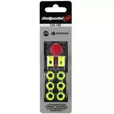 Bullpadel Ease Vibe Dempers x4 Zwart
