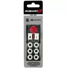 Bullpadel Ease Vibe Dempers x4 Fluorescerend geel