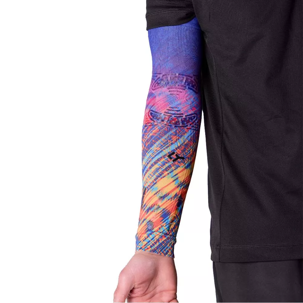 Floky NO-STRAIN Tokyo Armsleeves Blauw / Roze