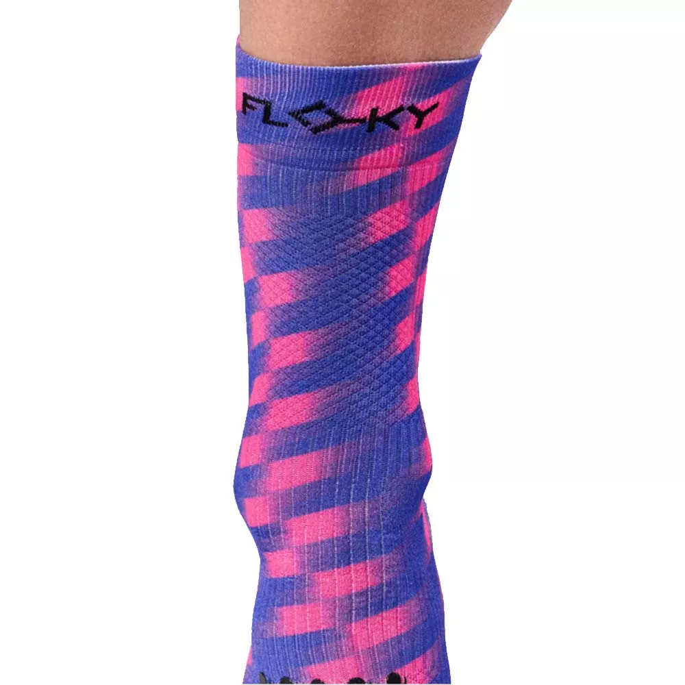 Compressiesokken Floky S-MASH 3D FANTASY Bali Blauw