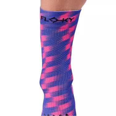 Compressiesokken Floky S-MASH 3D FANTASY Bali Blauw