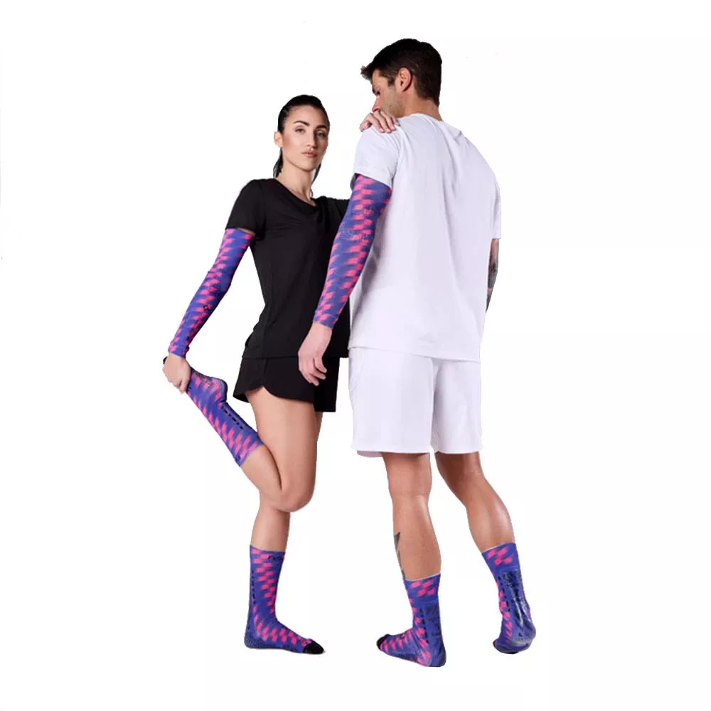 Compressiesokken Floky S-MASH 3D FANTASY Bali Blauw