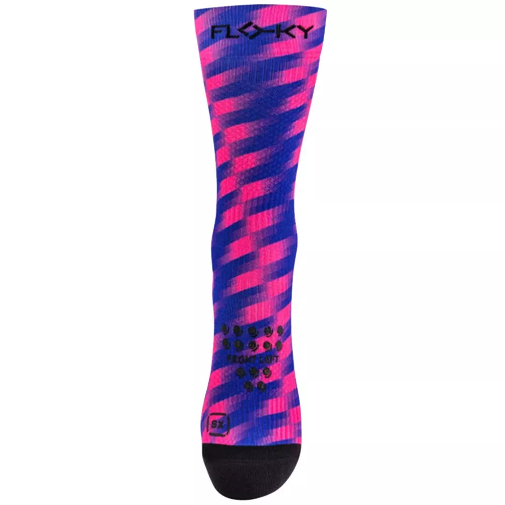 Compressiesokken Floky S-MASH 3D FANTASY Bali Blauw
