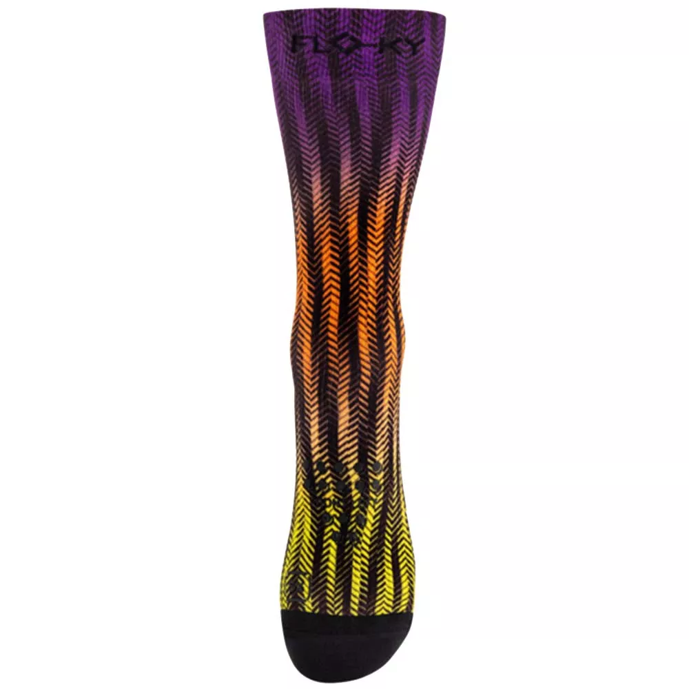 Compressiesokken Floky S-MASH 3D FANTASY Rio Blauw / Oranje
