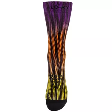 Compressiesokken Floky S-MASH 3D FANTASY Rio Blauw / Oranje
