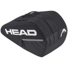 Head Base Padel M Zwart / Oranje tas