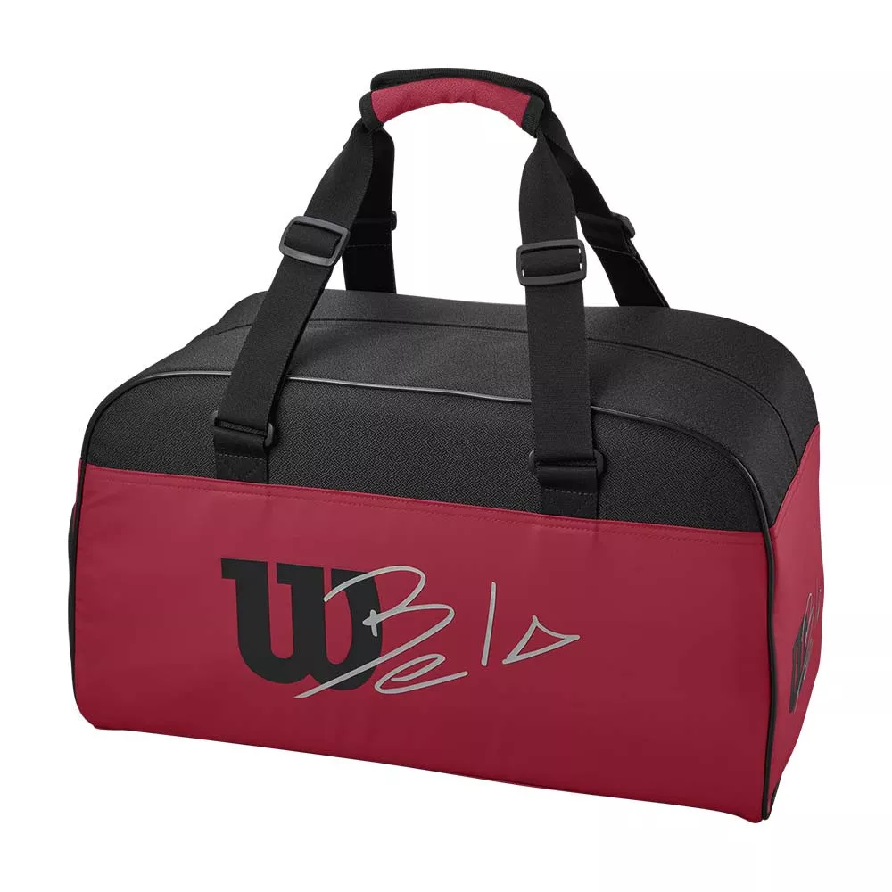 Wilson BELA Super Tour Zwart Padel Duffle Tas