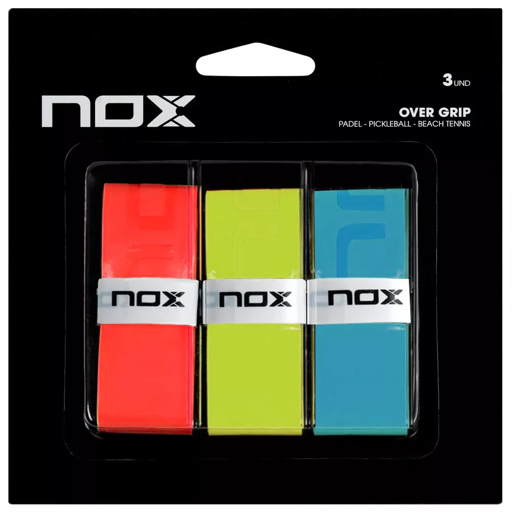 Nox Pro Overgrips Geel / Oranje / Zwart x 3