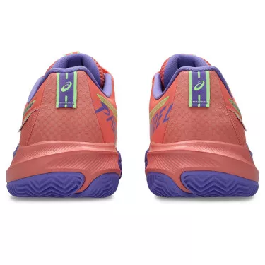 Asics Gel Challenger 15 Padel Schoenen Dames Blauw / Oranje