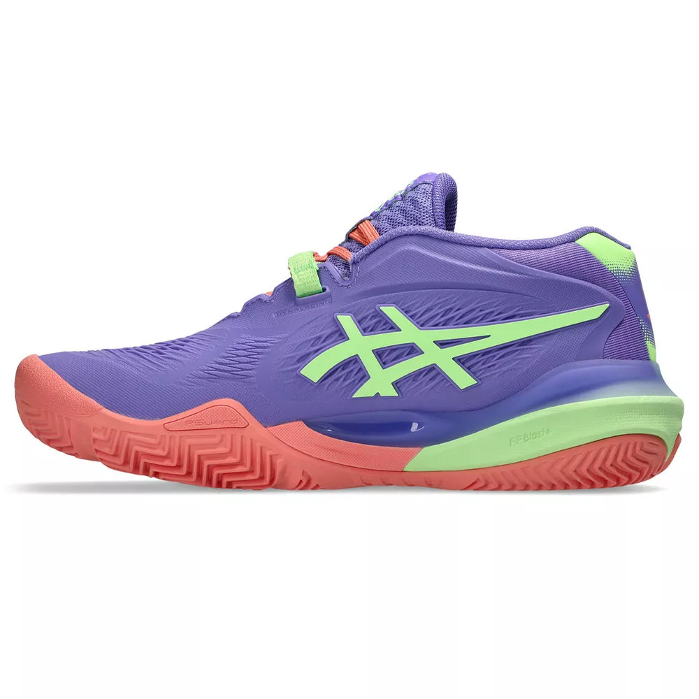 Asics Gel Resolution X Padel Dames Lichtblauw / Oranje Schoenen