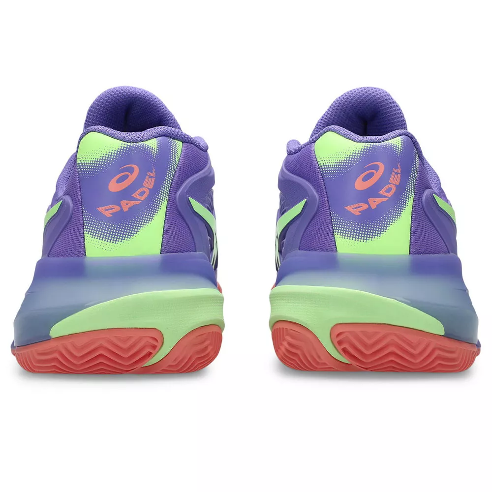 Asics Gel Resolution X Padel Dames Lichtblauw / Oranje Schoenen