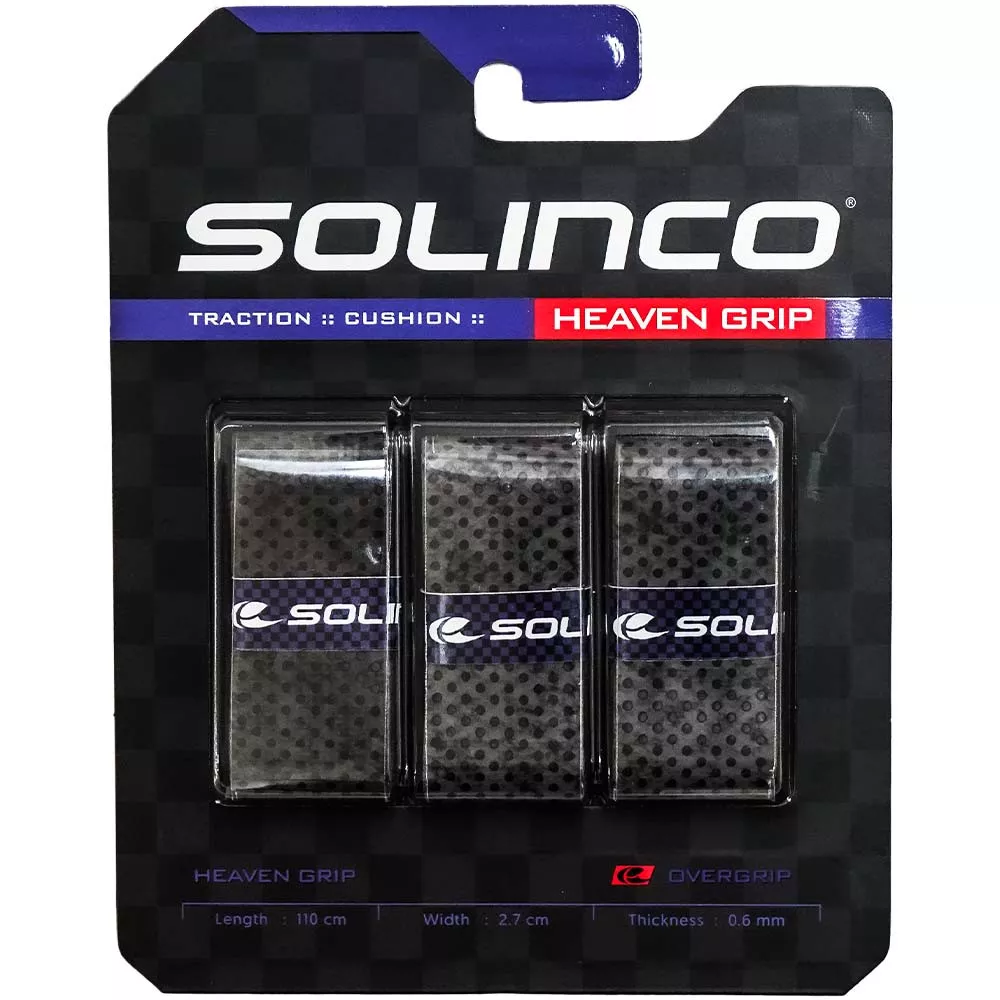 Solinco Heaven Grip Grijs x 3 overgrips