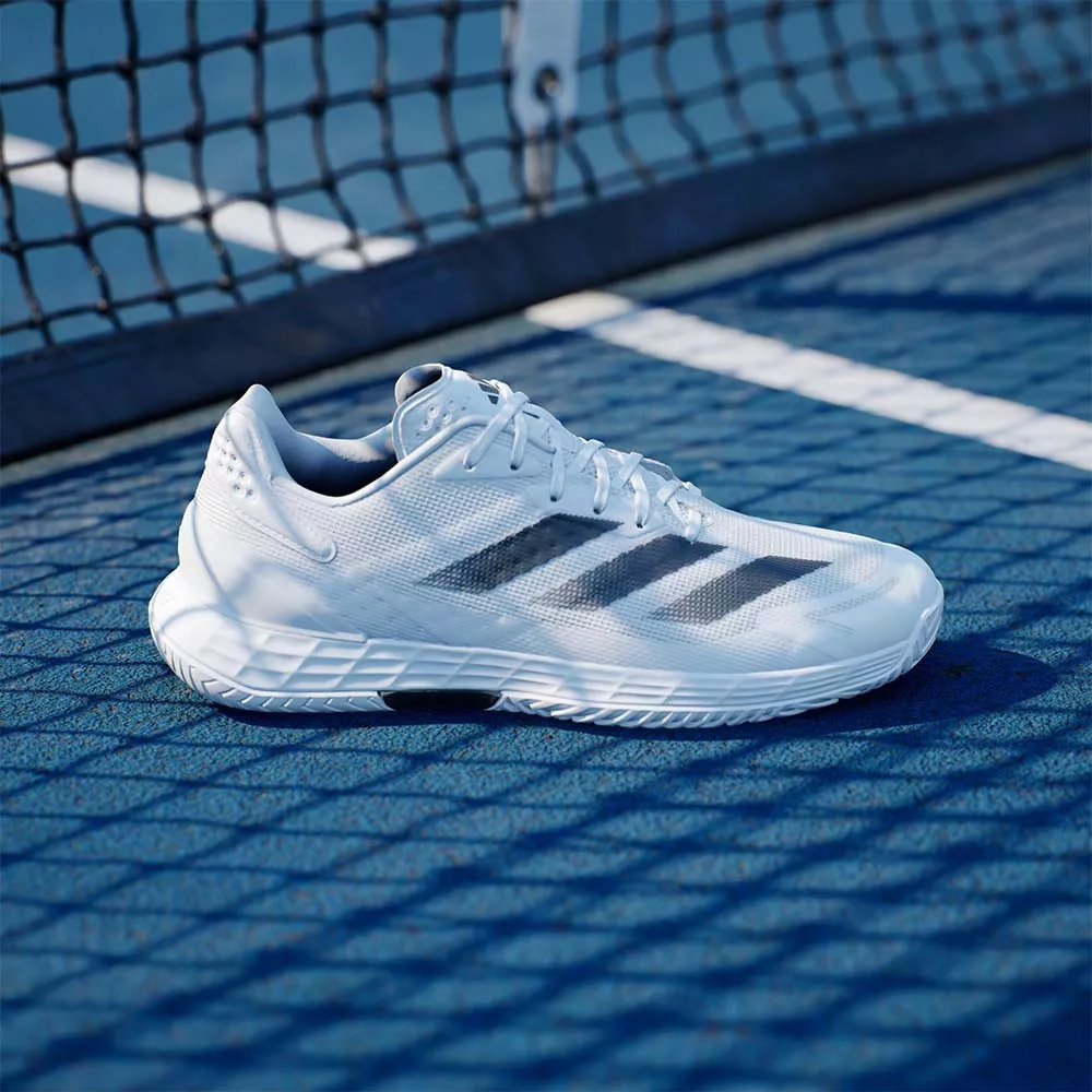 Adidas Defiant Speed 2 Gravel Schoenen Wit / Geel