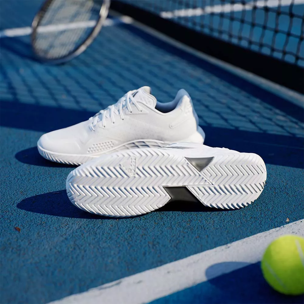 Adidas Defiant Speed 2 Gravel Schoenen Wit / Geel
