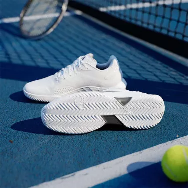 Adidas Defiant Speed 2 Gravel Schoenen Wit / Geel