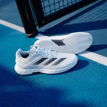 Adidas Defiant Speed 2 Gravel Schoenen Wit / Geel