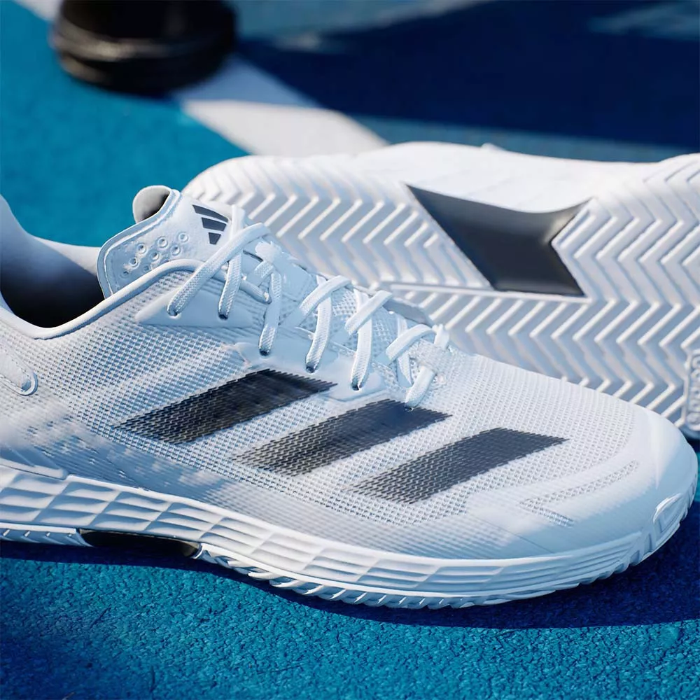 Adidas Defiant Speed 2 Gravel Schoenen Wit / Geel